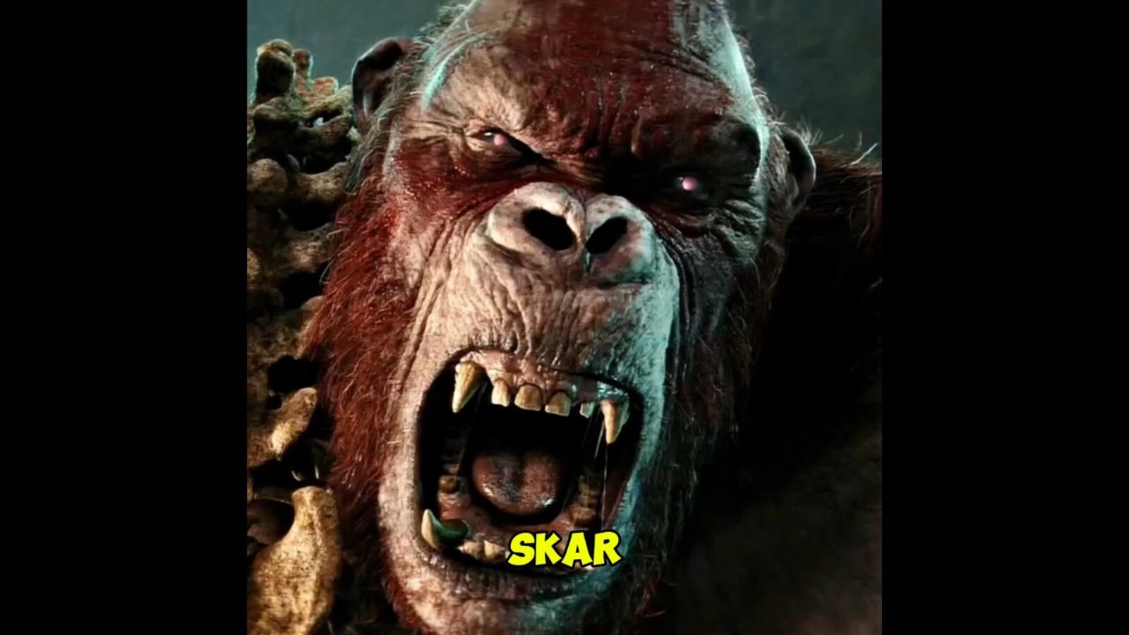 Why SKAR KING Wanted to CONQUER the Surface World? GODZILLA x KONG: THE NEW EMPIRE… #shorts