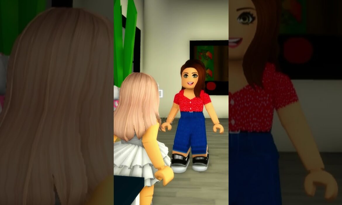 Si las Mamás fueran todo lo Contrario… 😅😭  #roblox  #brookhaven #shorts