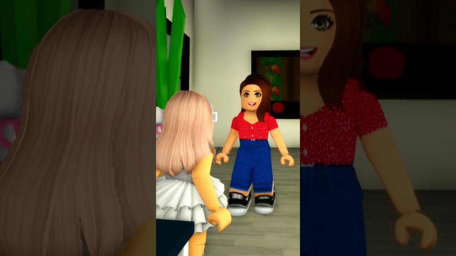 Si las Mamás fueran todo lo Contrario… 😅😭  #roblox  #brookhaven #shorts