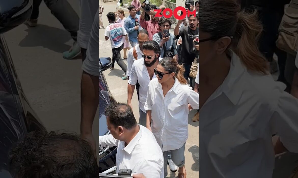 Mom-to-be Deepika Padukone ARRIVES with Ranveer Singh to cast vote for the Lok Sabha Elections 2024