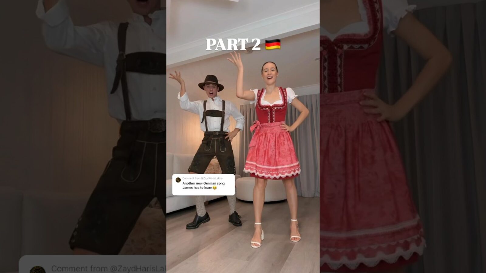 HE HAS IS WORK CUT OUR FOR HIM 😂😩 – #dance #trend #viral #couple #funny #german #deutsch