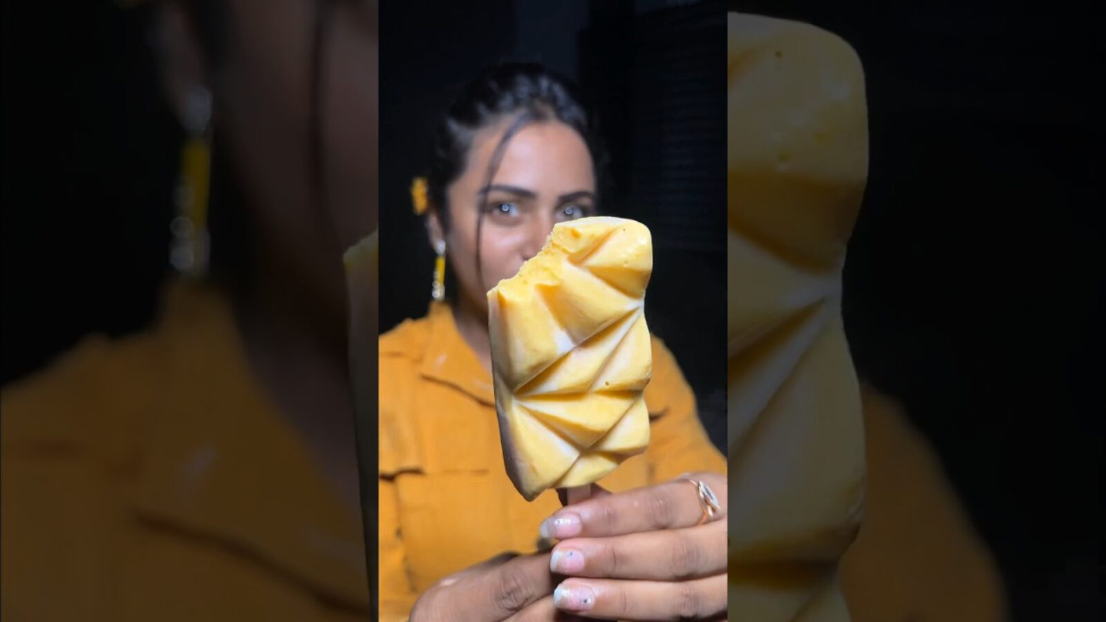 ✨🥭Mango-ல இப்படி ஒரு Matterஆ..!!😍|Yellow Food Challenge | #shorts